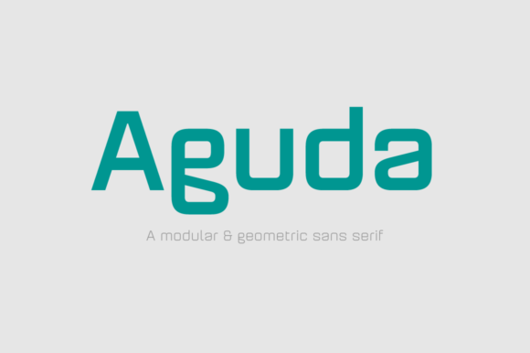 Aguda Family Font for Web Design