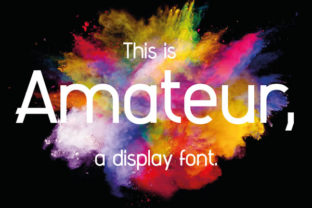 Amateur Font for Business Branding