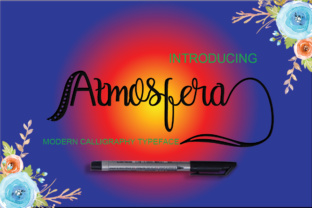 Atmosfera Font Review: A Fine Brush Script for Branding