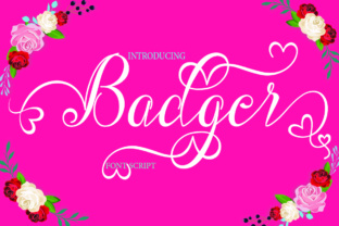 Badger: A Modern Handwritten Font for Makers
