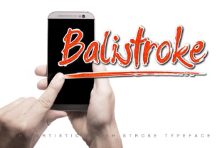 Balistroke Font Review: Perfect for Handmade Branding