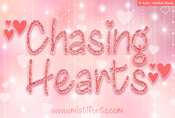 Chasing Hearts Font Review
