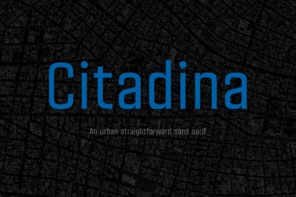 Citadina Family Font
