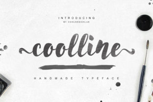 Coolline: A Versatile Script Handwritten Font for Editors