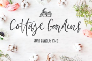 Cottage Gardens Font for Modern Web Design