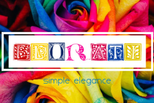 Florati: A Decorative Font for Bold Campaigns