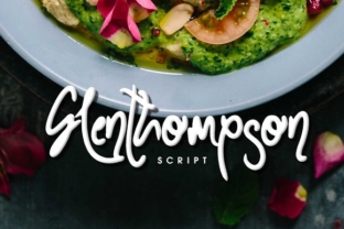 Glenthompson Font Review: A Premium Script for Designers
