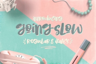 Going Slow Font Review: A Stunning Script for Designers