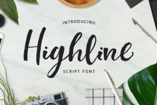 Highline Font Review: Elevating Handmade Brands with Script Style