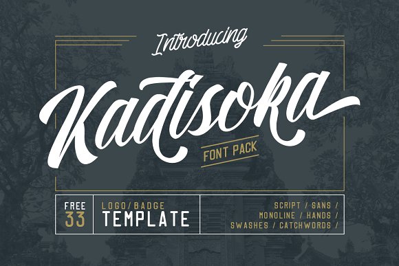 Kadisoka: A Font for Business Branding