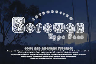 Kerowax: A Bold Decorative Font for Maker Brands