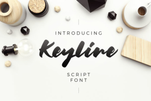 Keyline: A Handwritten Font for Business Branding