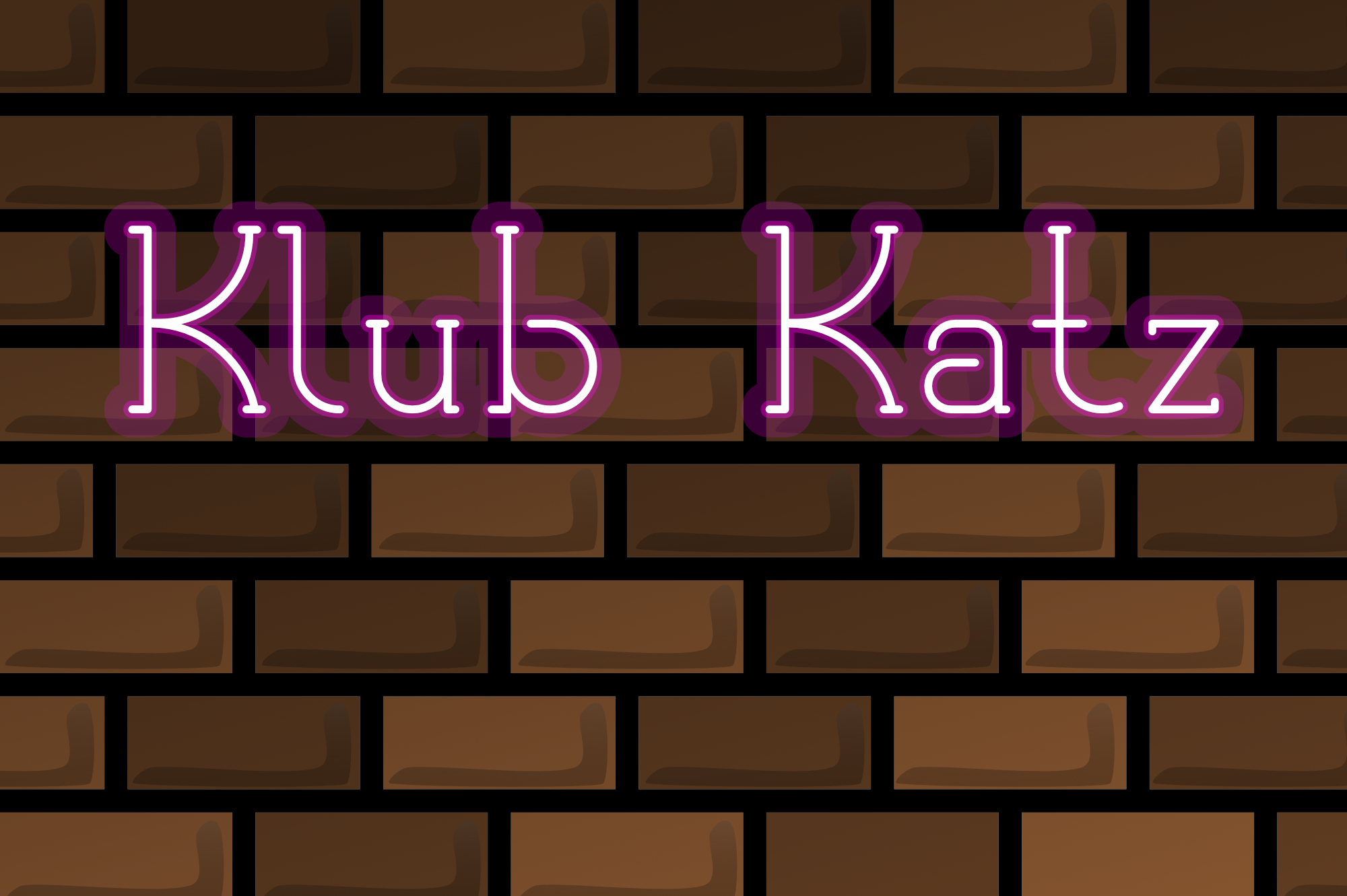 Klub Katz Font for Creative Makers