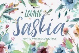 Loving Saskia: A Handcrafted Script Font for Editors