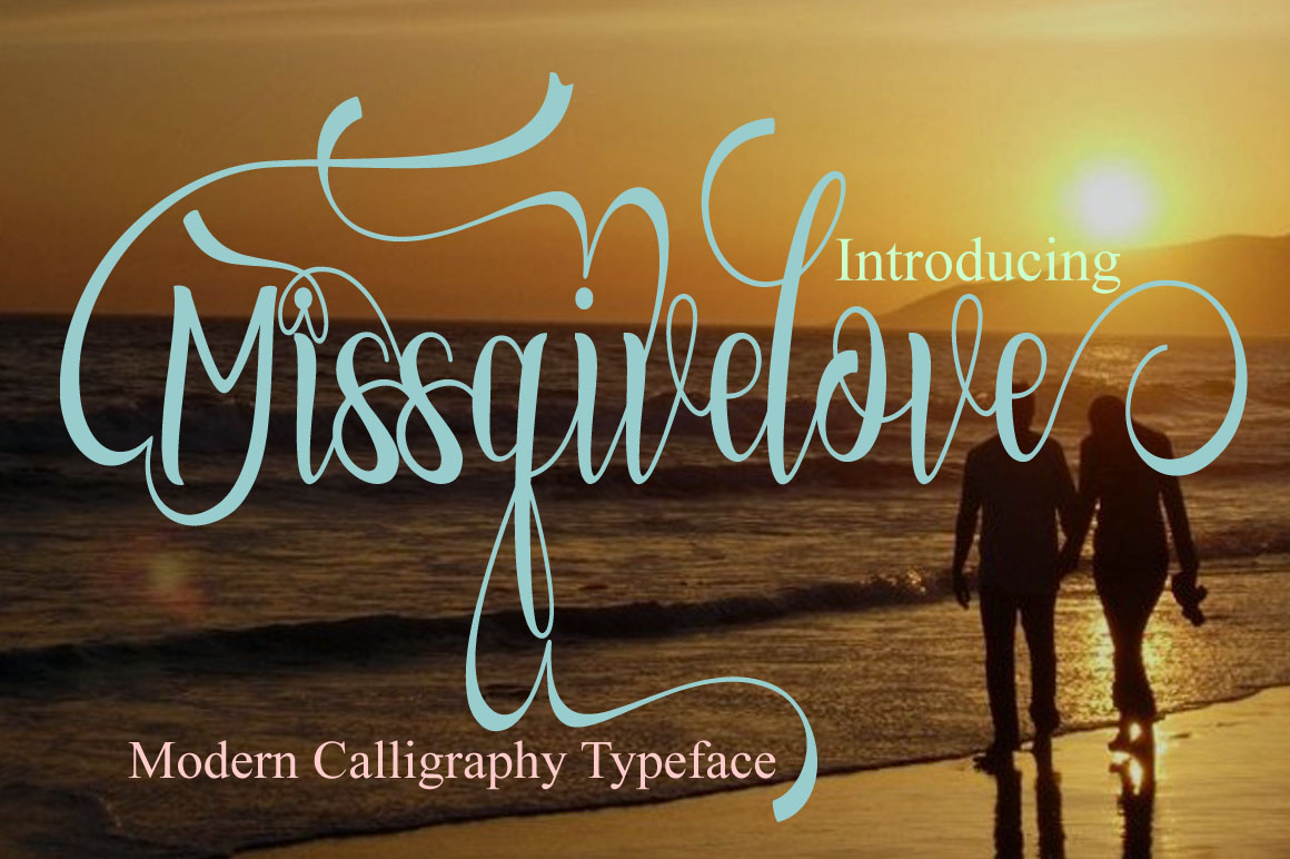 Missgivelove: The Modern Script Font for Scroll-Stopping Branding