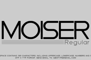 Moiser: A Modern Sans Serif for Editorial Design