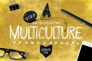 Multiculture Font: Elevate Your Brand with Handwritten Style
