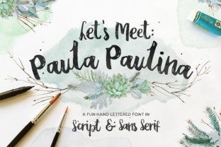 Paula Paulina: A Stylish Script Font