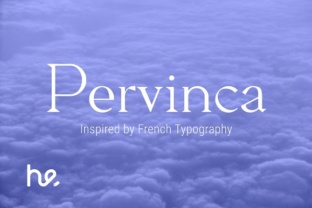 Pervinca: A Serif Font for Polished Branding
