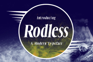 Rodless Font for Creative Makers