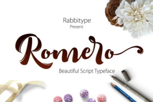 Romero Font: Elegant Script for Editorial Design