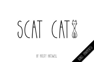 Scat Cat Font: Bold and Stylish