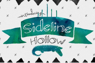 Sideline Hollow: The Handcrafted Typeface for Small Business Branding