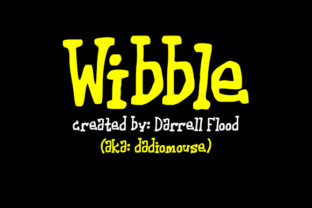 Wibble: A Hand-Drawn Serif Font for Editorial Charm